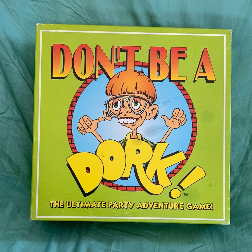 Don't Be a Dork! Party Board Game - Green